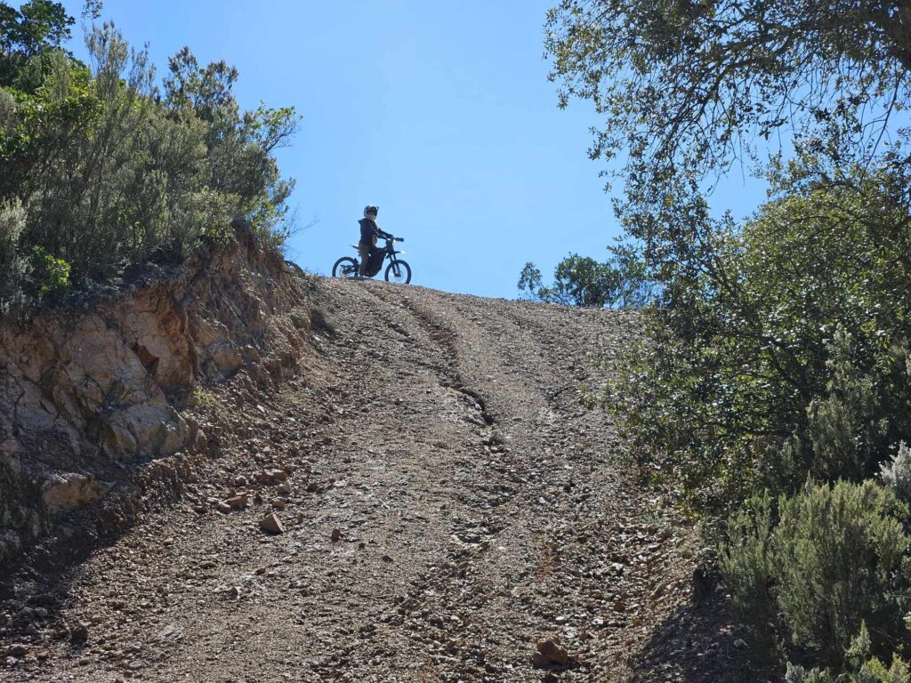 randonnée moto électrique