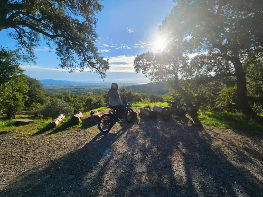 randonnée moto electrique