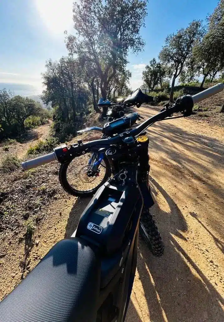 randonnée moto électrique Fréjus