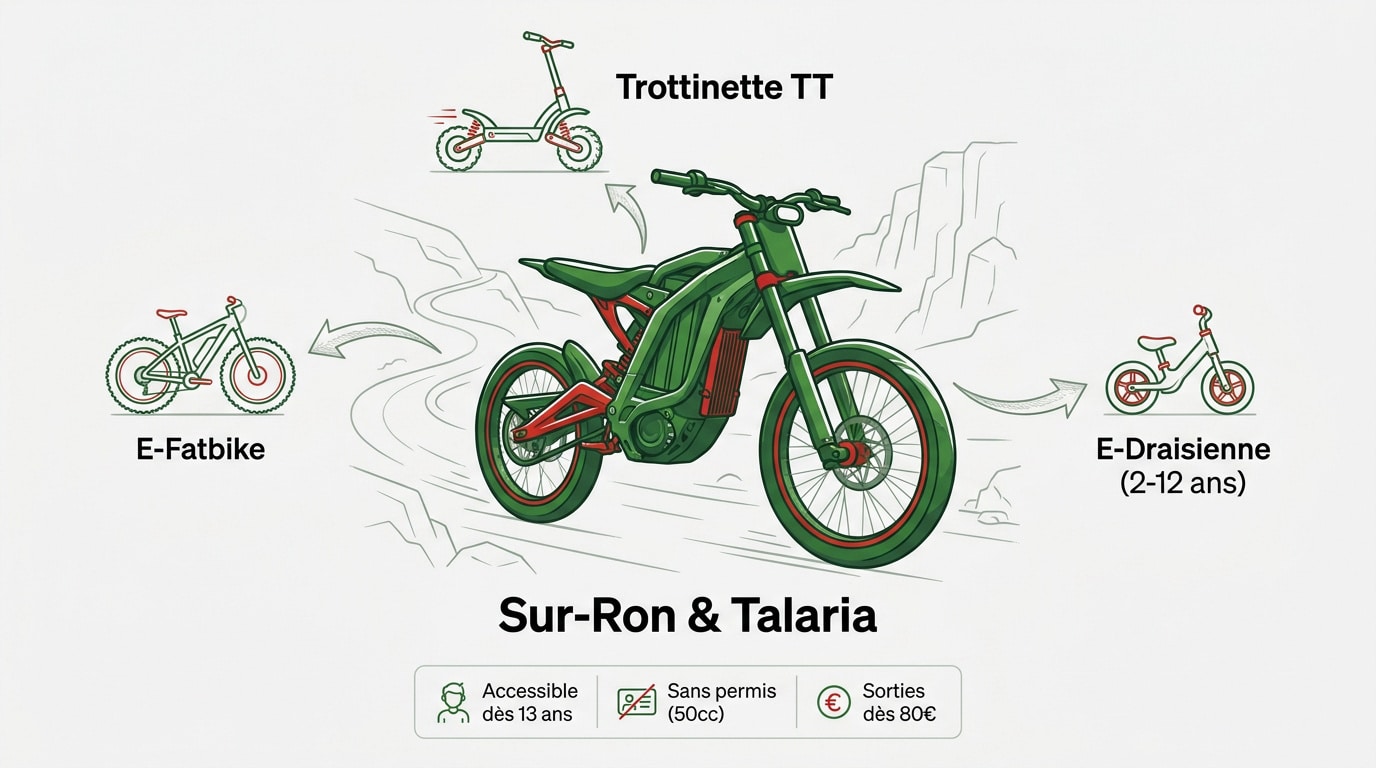 infographie motos électriques